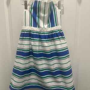 Janie & Jack striped halter dress